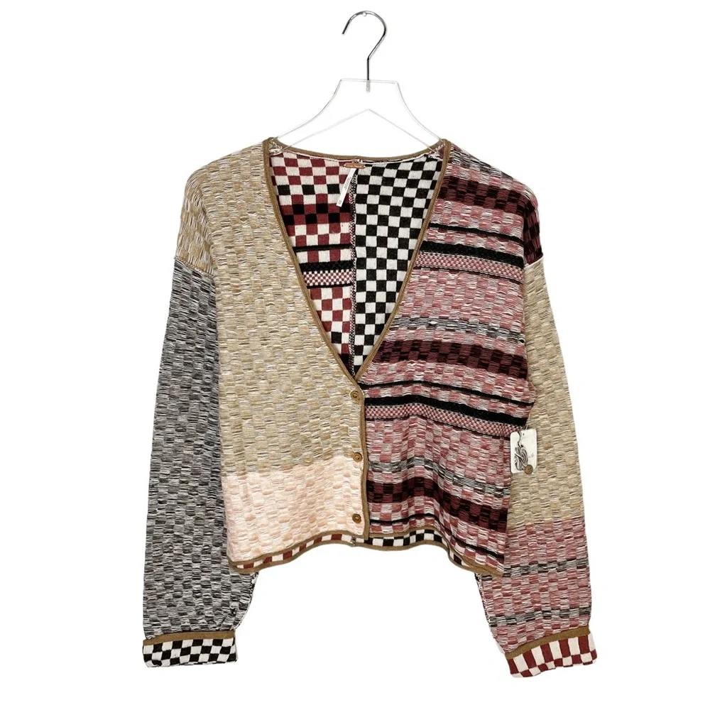 NWT Free People Ready Set Go Cardi Cardigan Sweater - Picture 2 of 6